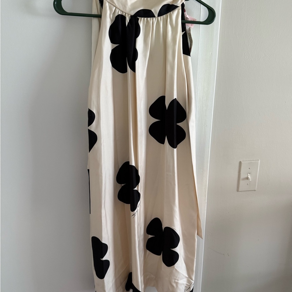 Pink Tartan Cream and Black Mini dress